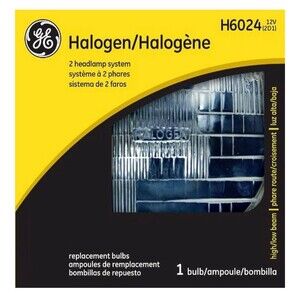 GE Lighting H6024 Standard Automotive Halogen Sealed Beam Replacement Bulb